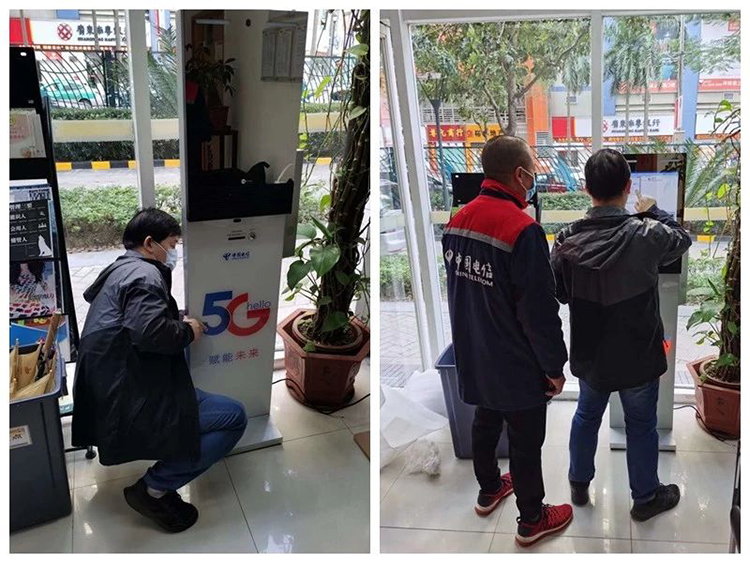 廣電運通：升級AI無人營業(yè)廳新模式，助力中國電信智能便民業(yè)務首次進駐社區(qū)！