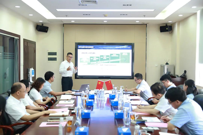 省市金融局領導蒞臨廣電運通調(diào)研金融科技發(fā)展概況